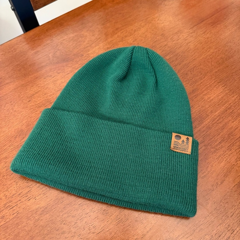 Spacecraft Green Beanie